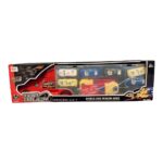 Top Truck – Φορτηγό Μεταφοράς Αυτοκινήτων Το Top Truck είναι ένα εντυπωσιακό φορτηγό μεταφοράς που περιλαμβάνει 8 μικρά αυτοκινητάκια για ατελείωτο παιχνίδι! Με διπλή όψη παραθύρου, μεγάλη καμπίνα και ανθεκτική κατασκευή, προσφέρει ώρες δημιουργικής διασκέδασης. Κατάλληλο για παιδιά 3+, βοηθά στην ανάπτυξη φαντασίας, συντονισμού και παιχνιδιού ρόλων. Το απόλυτο δώρο για μικρούς λάτρεις των αυτοκινήτων!