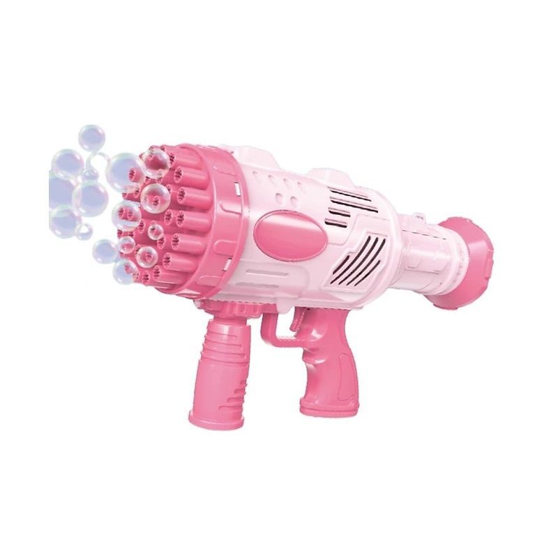 Πιστόλι για σαπουνόφουσκες - 32 holes - 6220 - 629113 - Pink